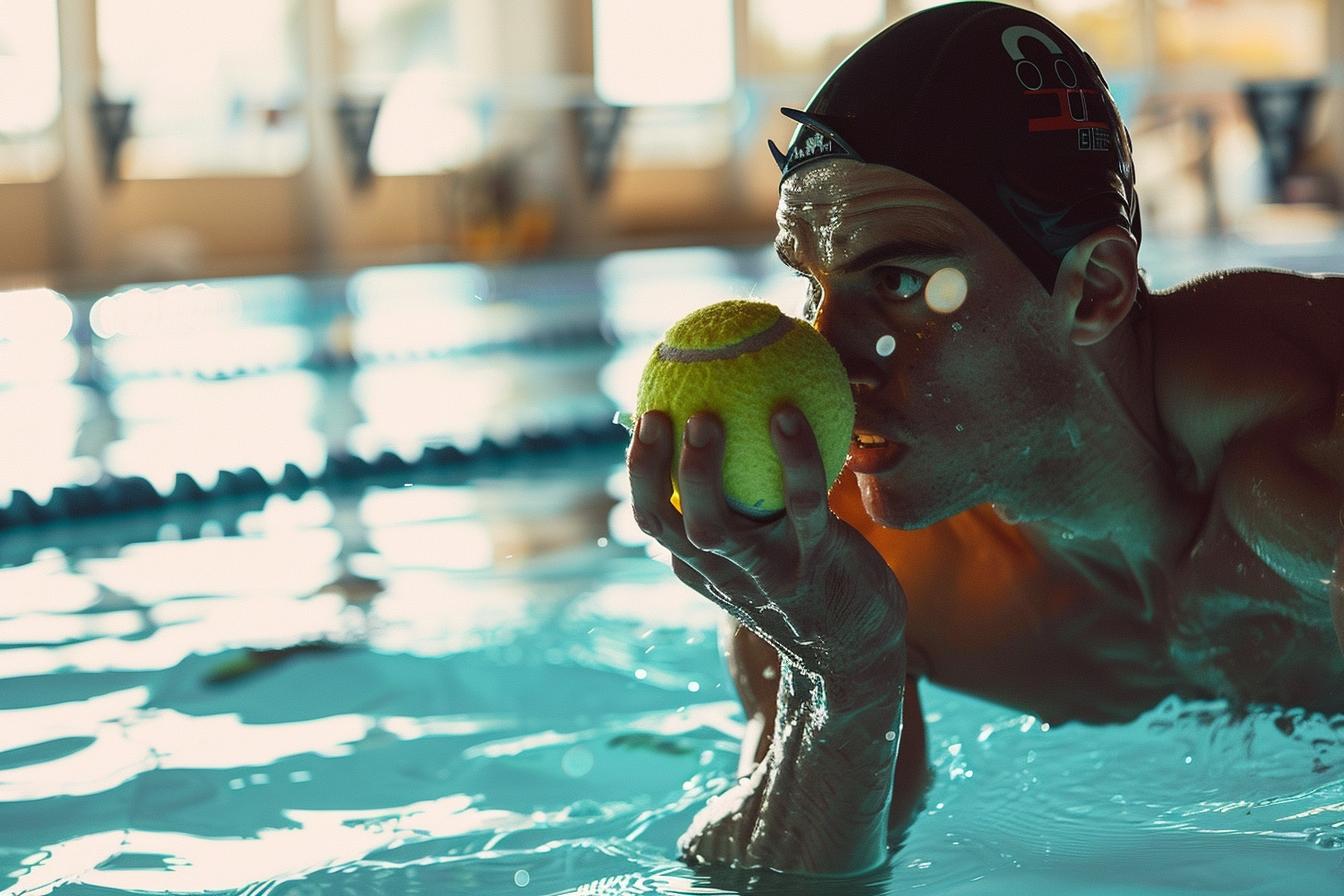 10 exercices efficaces à faire avec une balle de tennis pour s'entraîner chez soi